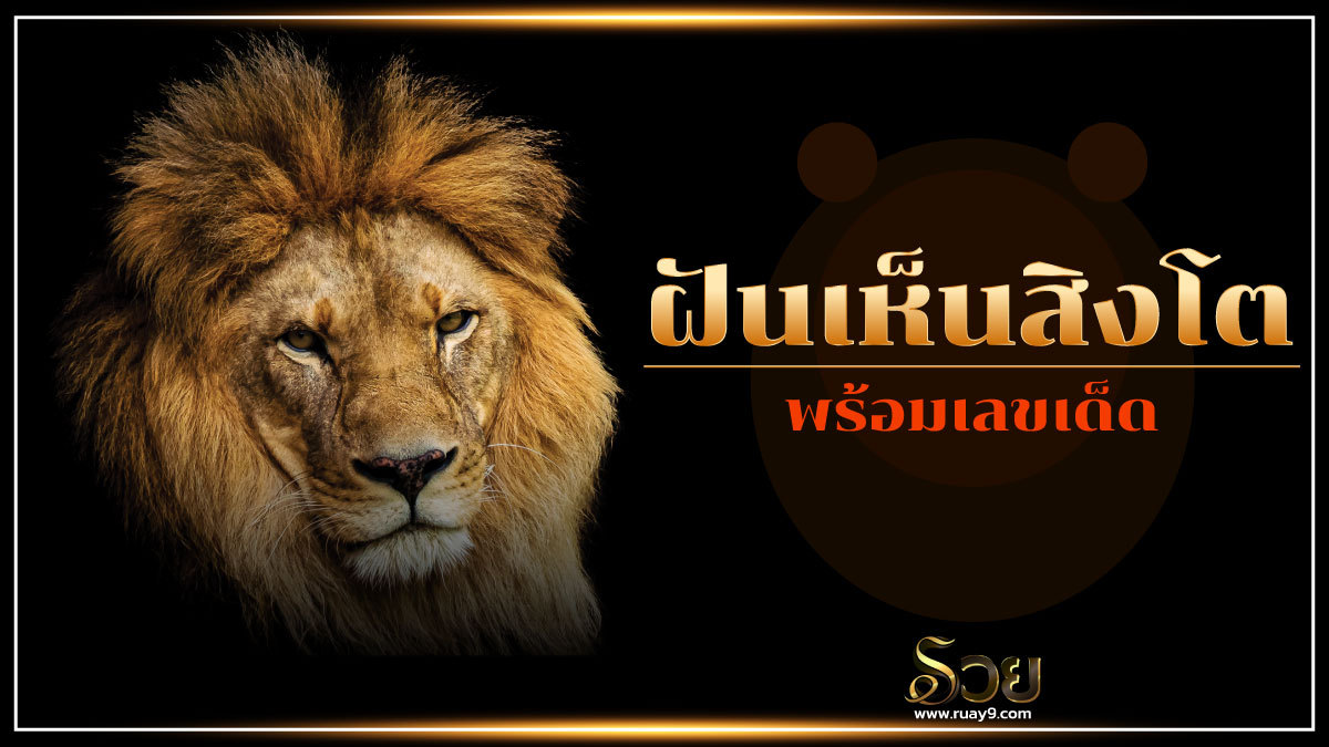 ฝันเห็นสิงโต