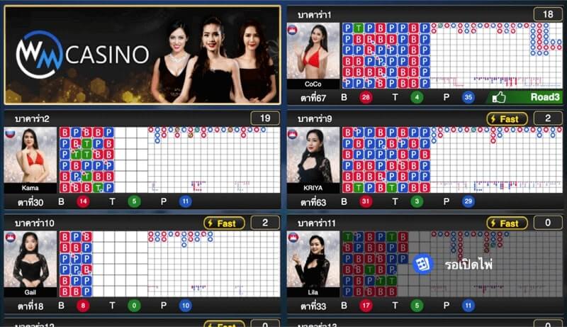 WM Casino บาคาร่า
